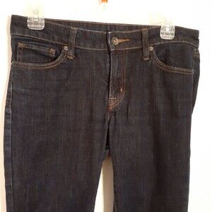 Uniqlo dark wash slim jeans 27 x 32 denim pants s m 6 8